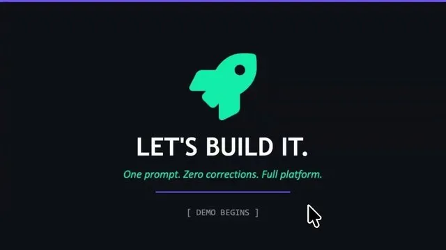 Enterprise Intelligence demo: long-running autonomous build, end to end
